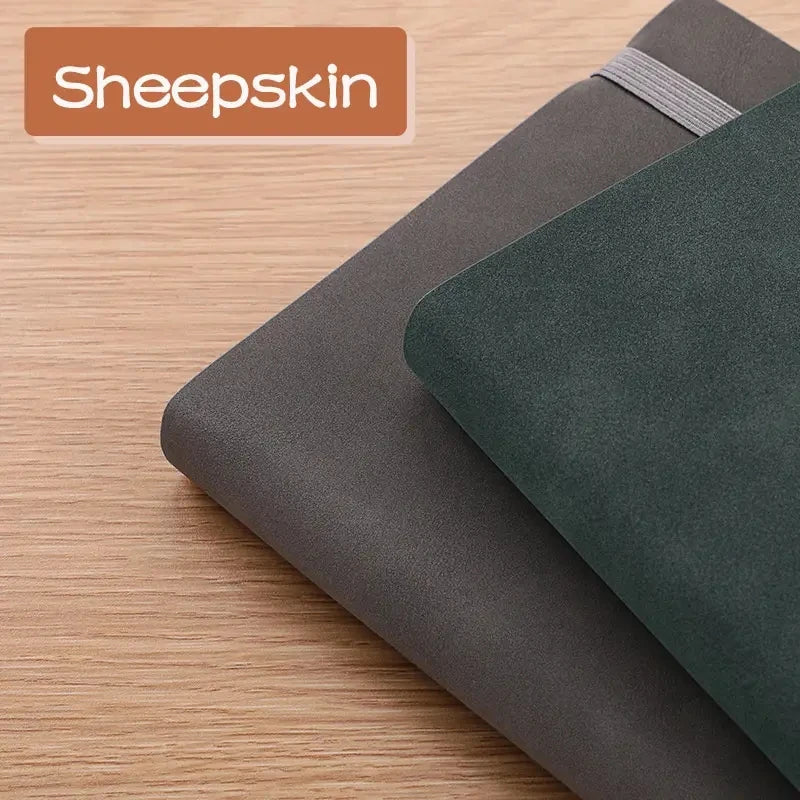 256 pages Sheepskin A5 Notebook